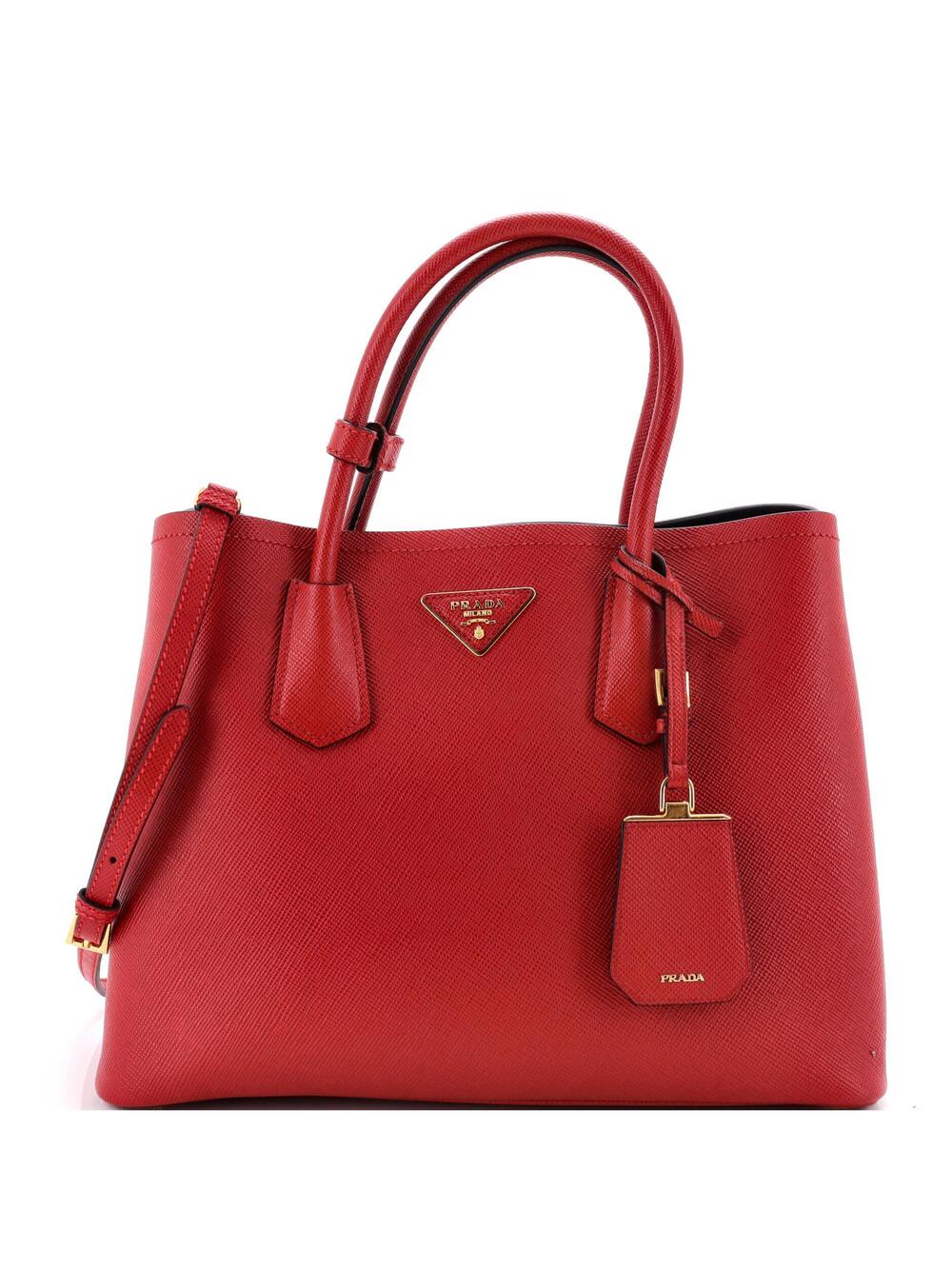 Prada Cuir Double Tote Saffiano Leather #370559P17B